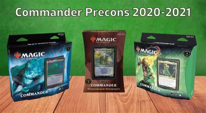 What are the 2021 Commander decks?
