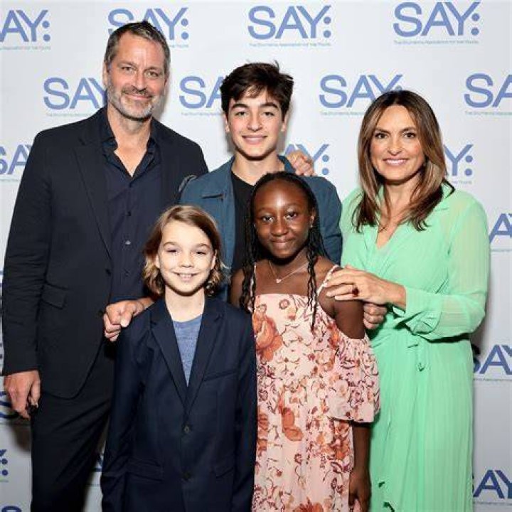 What beautiful children, Mariska Hargitay with children August, Amaya