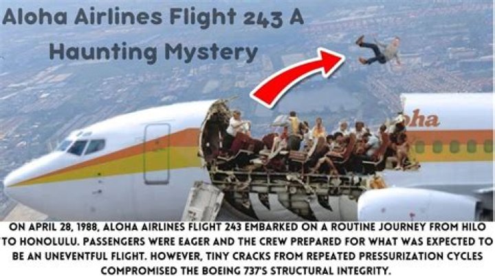 What caused Aloha Airlines Flight 243?