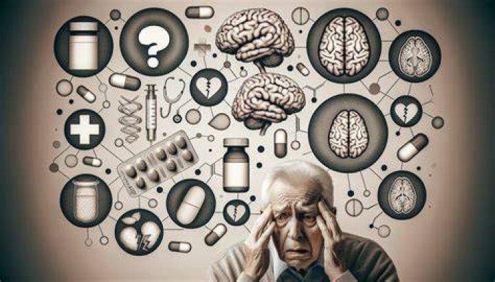 What causes auditory hallucinations in the elderly?