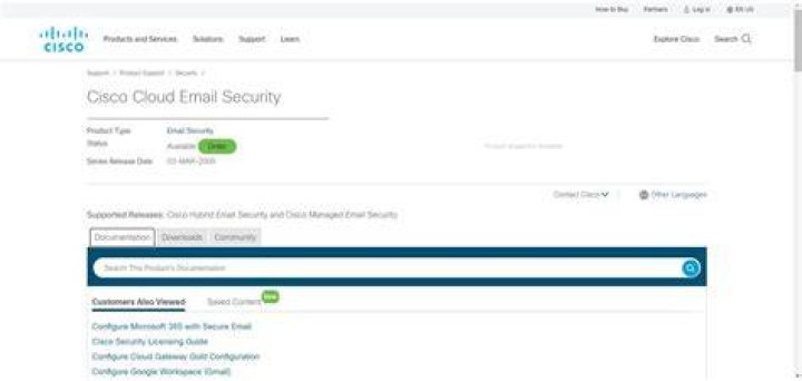 What Cisco device stops spam?