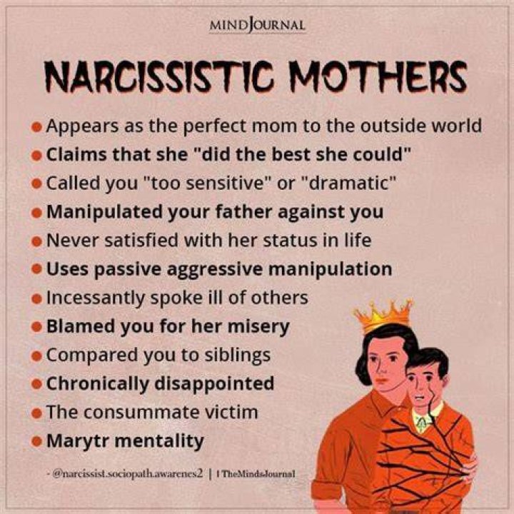 What effects could a narcissistic mother have on their daughter?