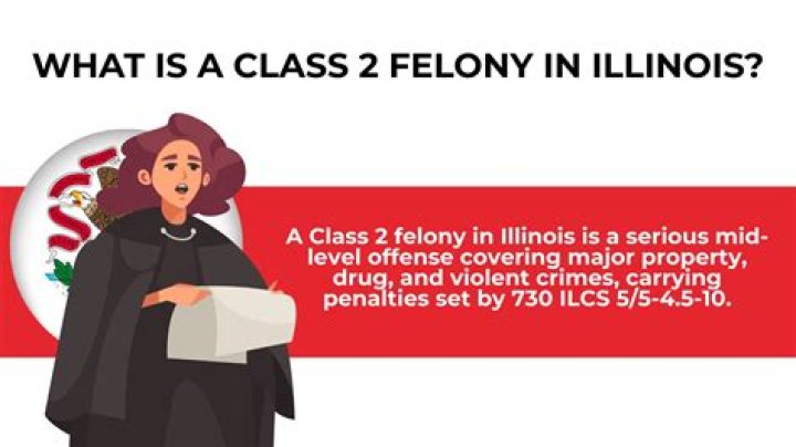 What is a Class 2 felony?