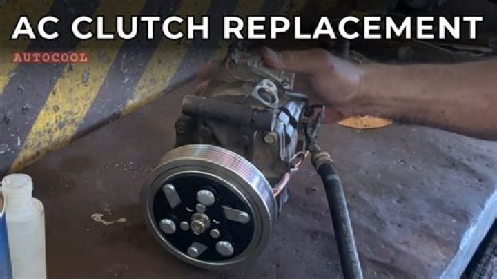What is the clutch on an AC compressor?