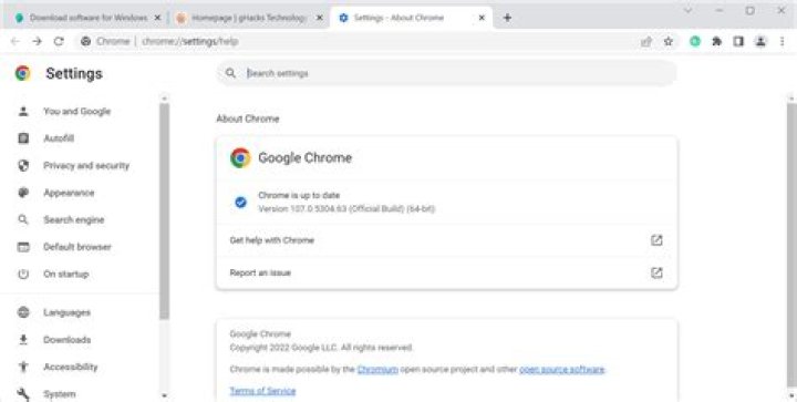 What is the most stable Chrome version?