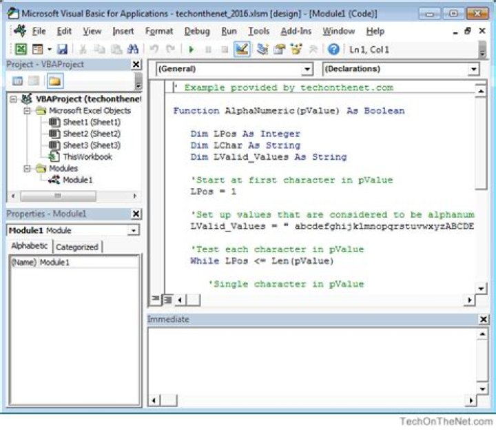 What language is Microsoft VBA?