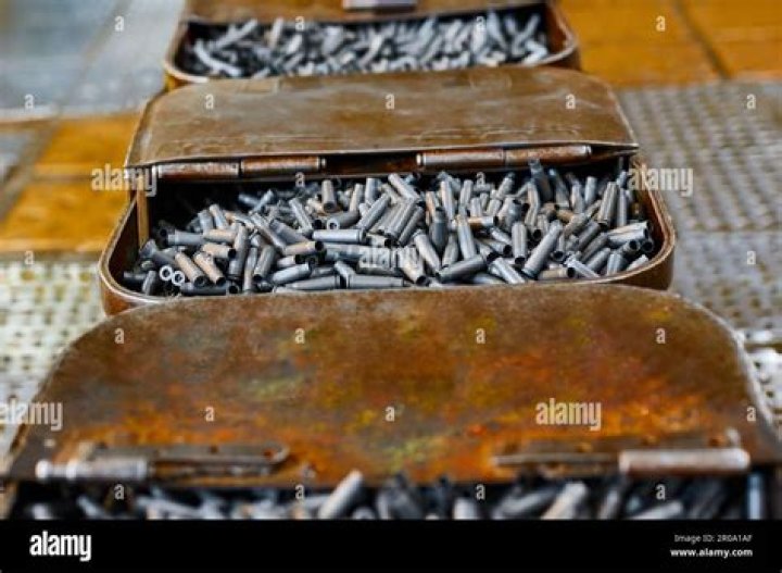 What metal are ammo boxes made of?