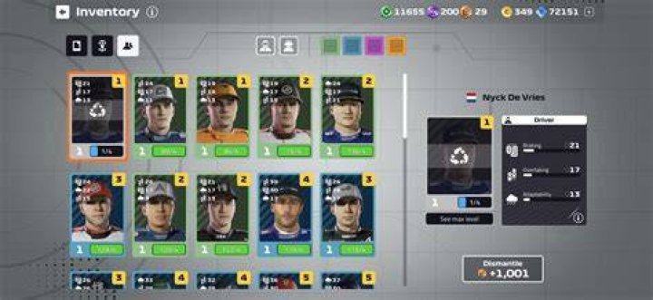 What options does Nyck de Vries have after showstealing F1 debut?