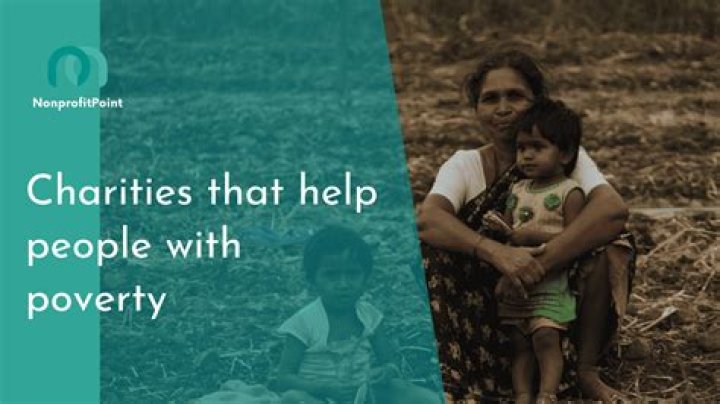 What organizations help poverty in Africa?