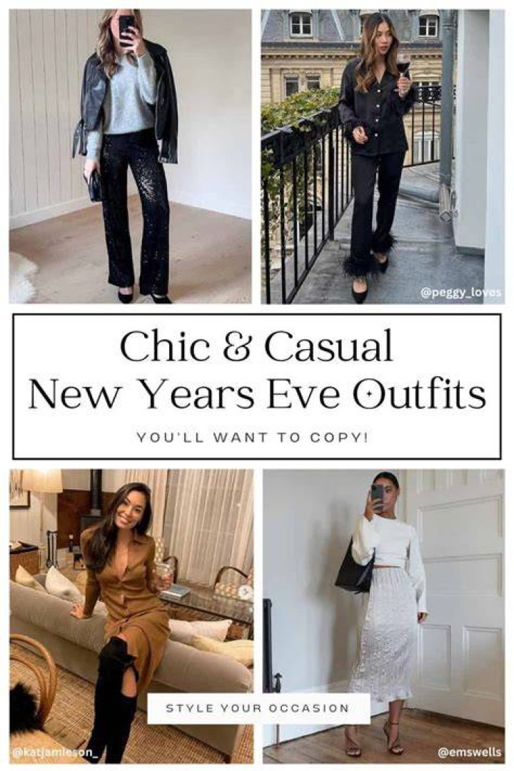 What should I wear for casual New Years Eve?