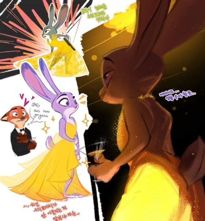 WHEEE! ZOOTOPIA FANART!! Gosh, I loved this movie; the main leads, Judy