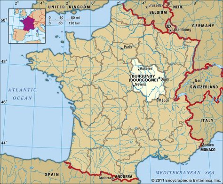 Where is Bourgogne in France?