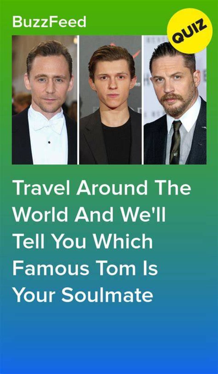Which Famous Tom Is Your Soulmate? Famous toms, Famous, Toms