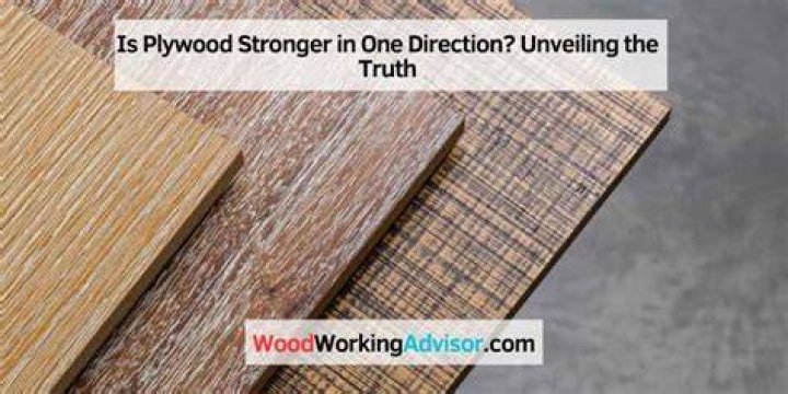 Which way is plywood stronger?