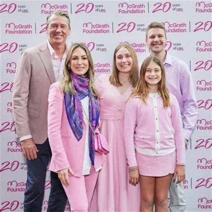 Who are Roy McGrath wife and children?