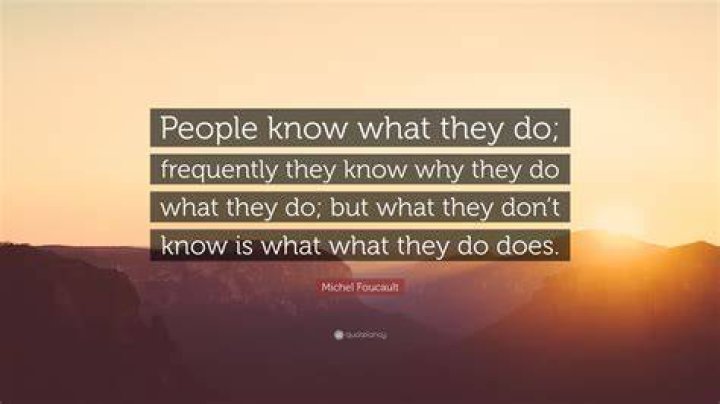 Who Are They and What Do They Know? |