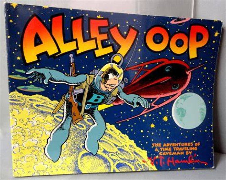 Who did the first alley oop?