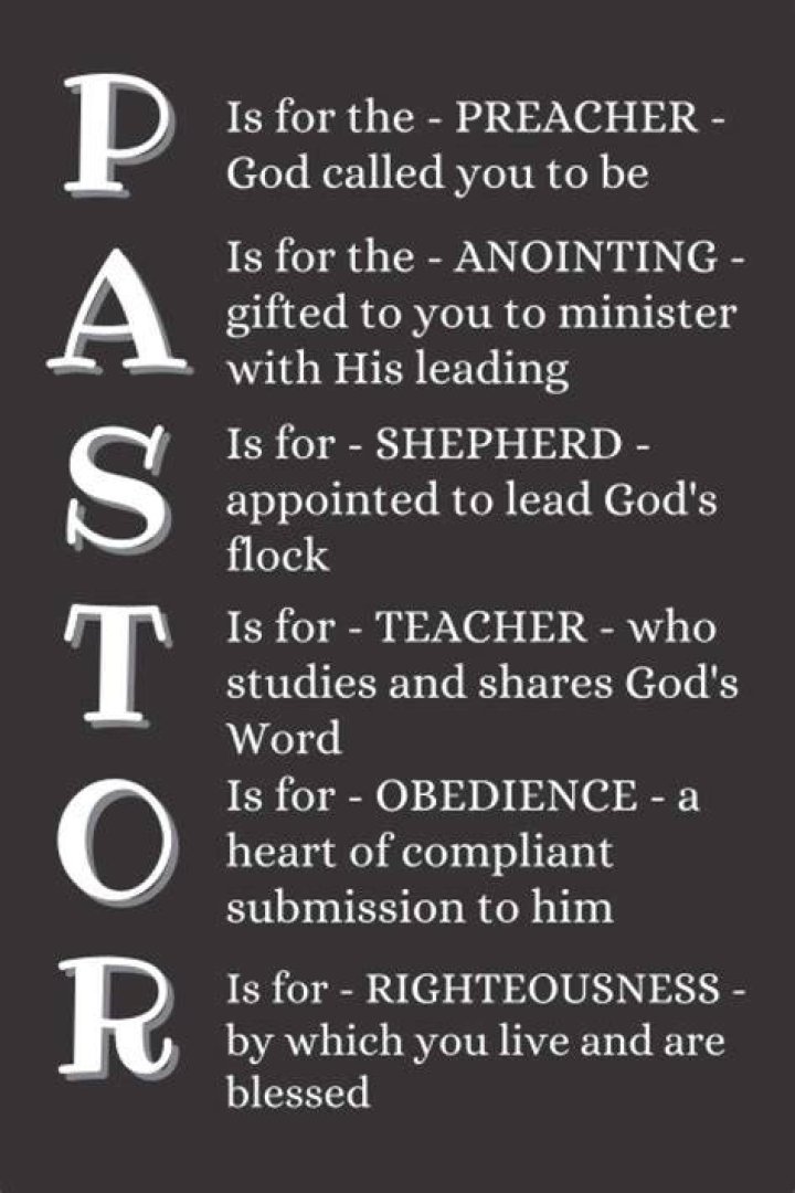 Who is a pastor according to the Bible? Legit.ng