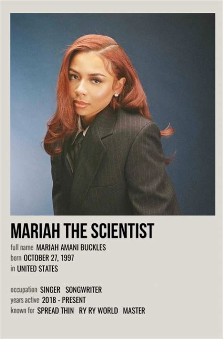 Who is Mariah the Scientist? Age, Height, Boyfriend, Net Worth