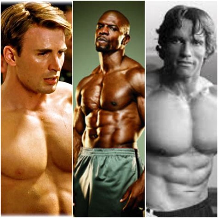 Who is the most muscular actor?