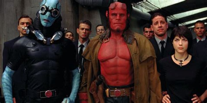 Who played Hellboy in the first Hellboy movie?