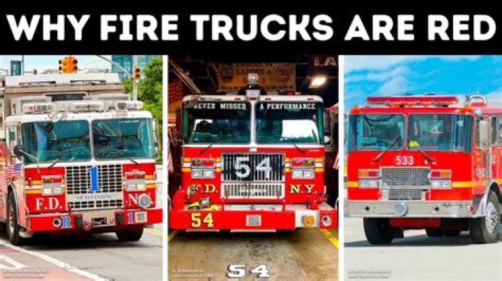 Why are Firetrucks Red?