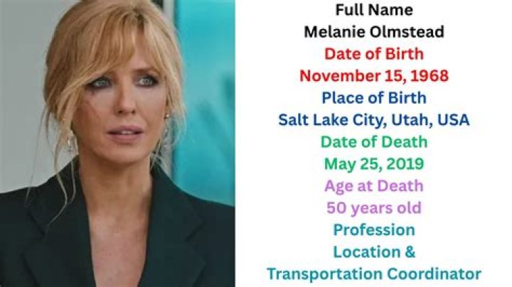 Yellowstone Who is Melanie Olmstead? Tribute and Cause of Death News